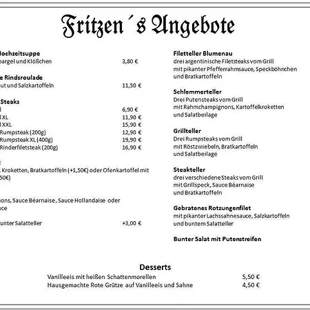 Burgerhaus Zum Alten Fritz * Wunstorf